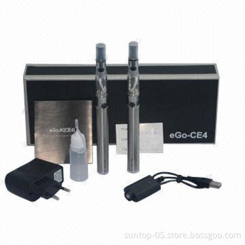 2013 Wholesale 10mL Healthy Electronic Cigarettes with 2 Sets Adjustable Voltage Batteries, OEM OK